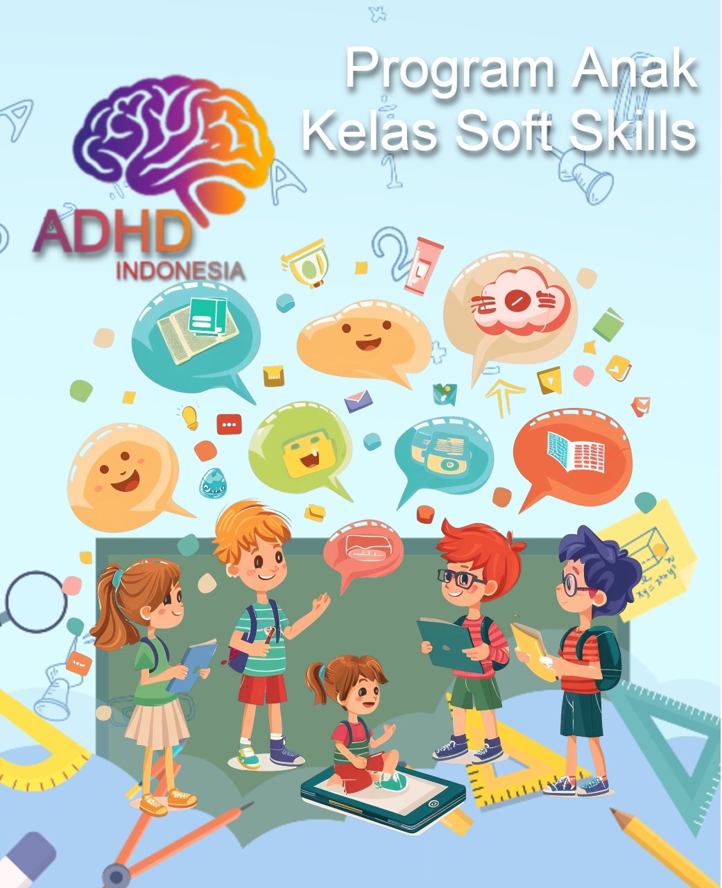 Program ADHD Indonesia Kabupaten Manggarai Barat Kelas Soft Skills Anak ADHD